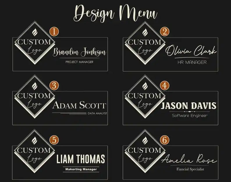 Personalized Light Up Name Sign — Custom Acrylic Desk Plaque with LED Base