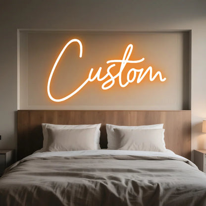 Custom LED Neon Name Sign - Personalized Light for Bedroom, Kids Room & Wall Decor