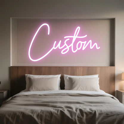 Custom LED Neon Name Sign - Personalized Light for Bedroom, Kids Room & Wall Decor
