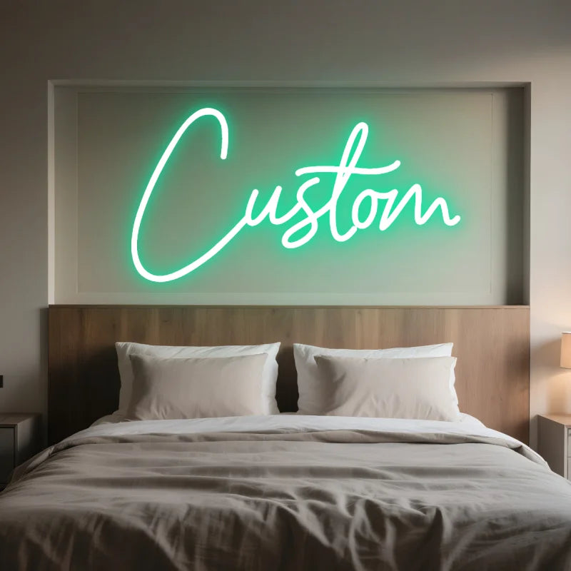 Custom LED Neon Name Sign - Personalized Light for Bedroom, Kids Room & Wall Decor