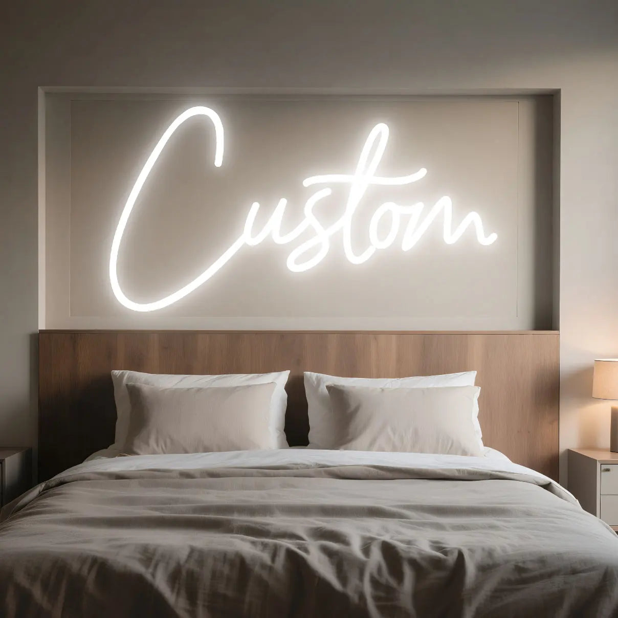 Custom LED Neon Name Sign - Personalized Light for Bedroom, Kids Room & Wall Decor