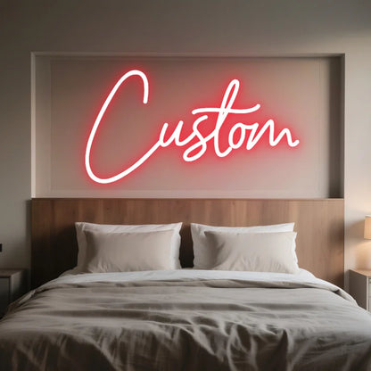 Custom LED Neon Name Sign - Personalized Light for Bedroom, Kids Room & Wall Decor