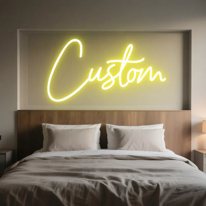 Custom LED Neon Name Sign - Personalized Light for Bedroom, Kids Room & Wall Decor